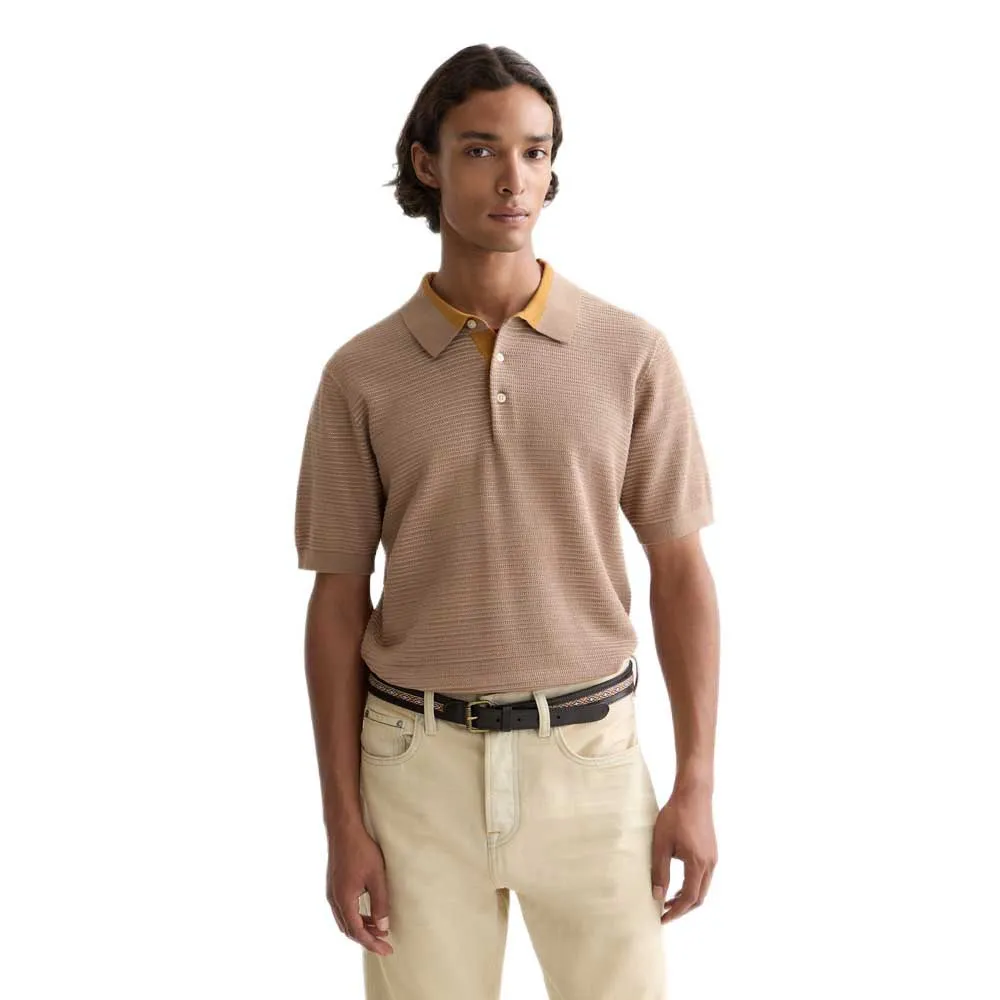 Поло Scotch & Soda 182273, стандартный крой, с коротким рукавом, бежевый
Поло Scotch & Soda 182273, стандартный крой, с коротким рукавом, бежевый