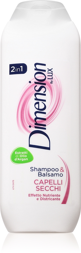 Шампунь и кондиционер 2в1 для сухих волос Dimension By Lux, 250 мл
Шампунь и кондиционер 2в1 для сухих волос Dimension By Lux, 250 мл