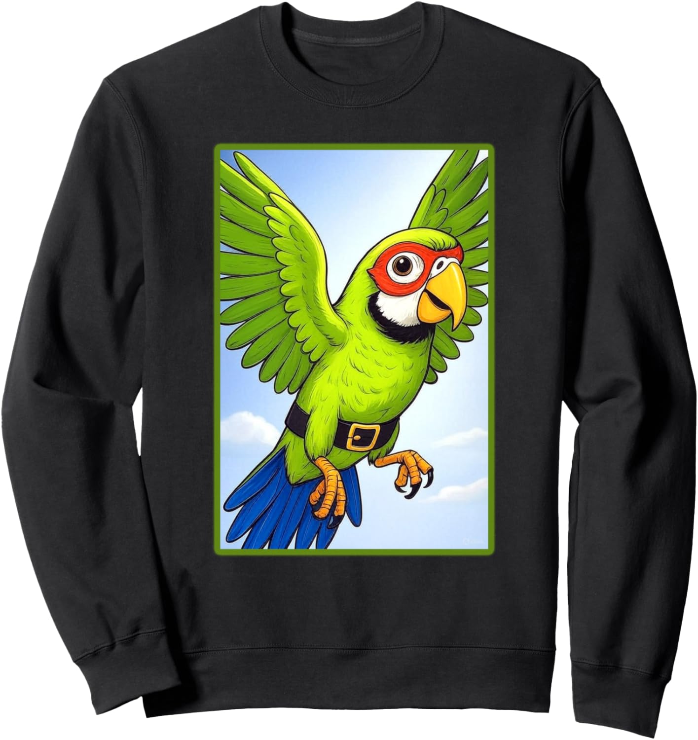 Забавная толстовка с птичкой и попугаем на поясе Buy Cool Shirts, черный
Забавная толстовка с птичкой и попугаем на поясе Buy Cool Shirts, черный