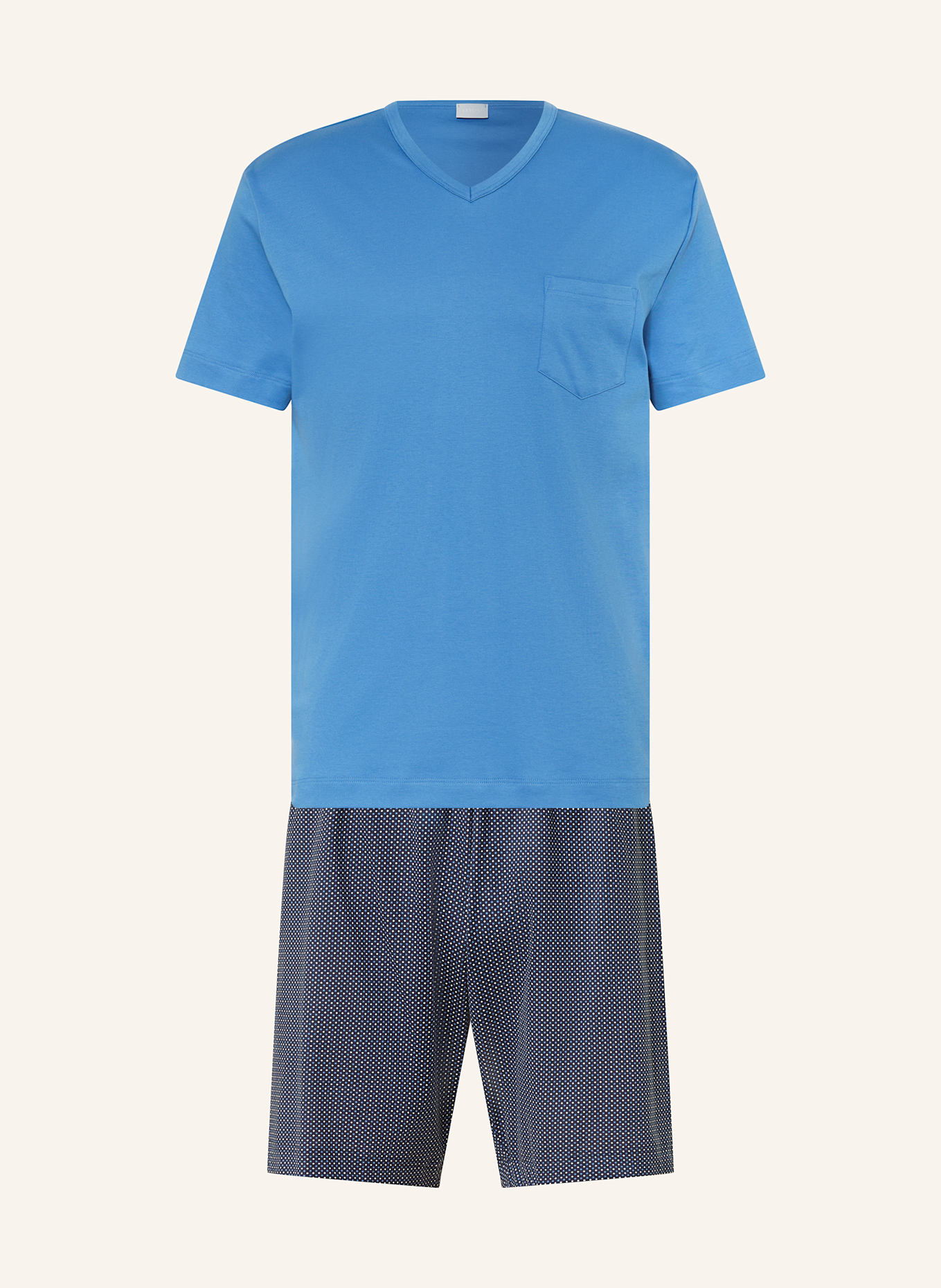 Короткие пижамы серии микро синий Mey, синий
Короткие пижамы серии микро синий Mey, синий