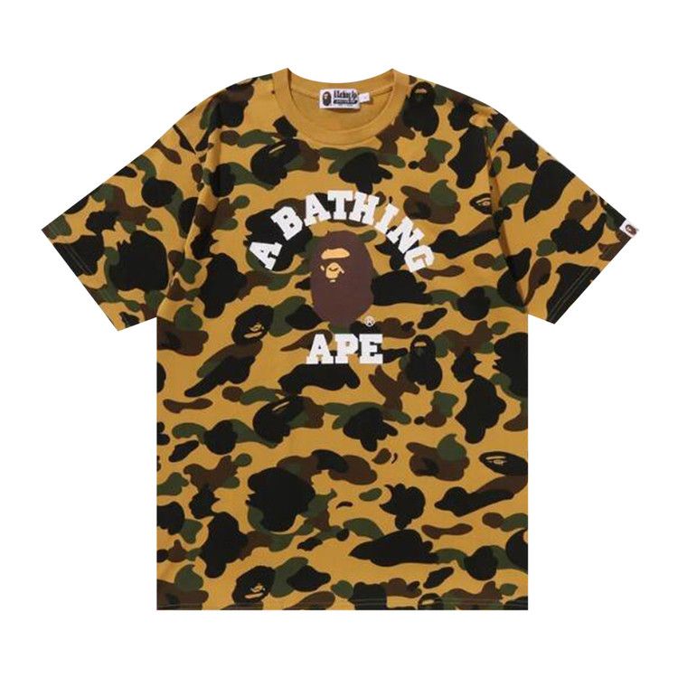 Футболка BAPE 1st Camo College Tee, Yellow
Футболка BAPE 1st Camo College Tee, Yellow