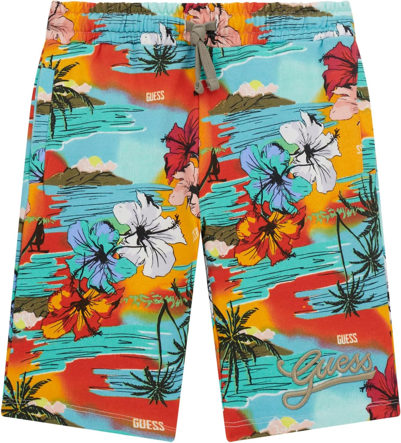 Спортивные шорты GUESS для мальчиков с эко-принтом, Tropical Escape Print
Спортивные шорты GUESS для мальчиков с эко-принтом, Tropical Escape Print