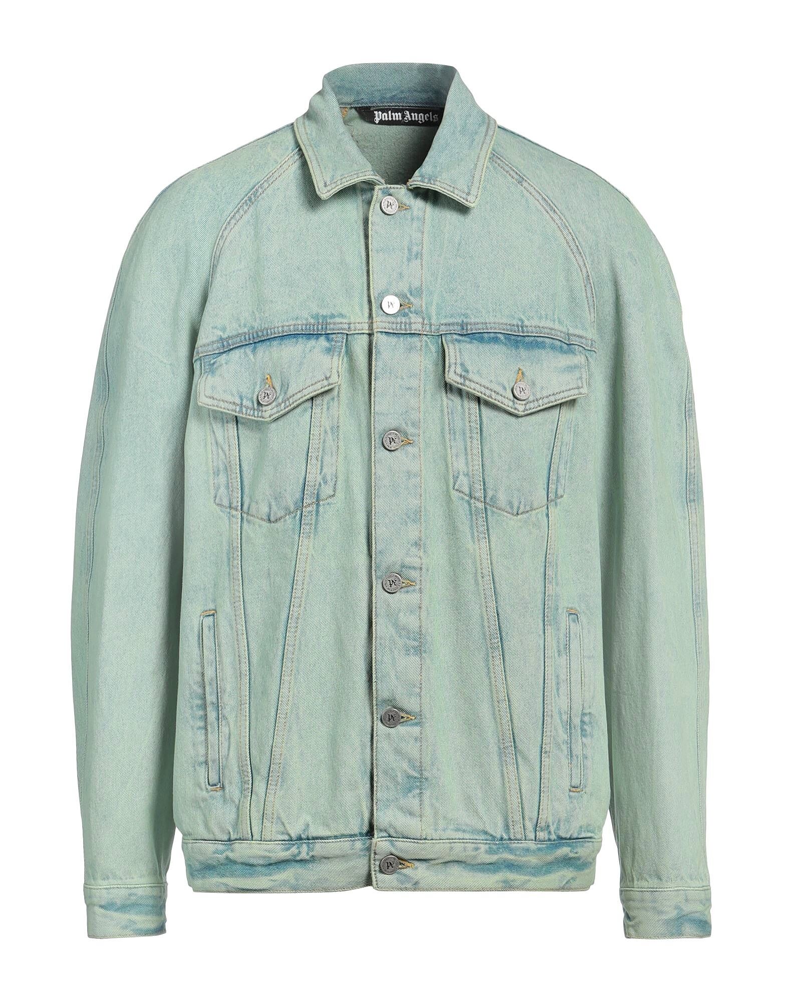 Джинсовая куртка Palm Angels, светло-зеленый
Джинсовая куртка Palm Angels, светло-зеленый