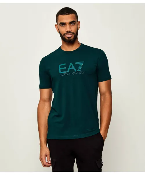 Футболка Regular fit Ea7, зеленый
Футболка Regular fit Ea7, зеленый