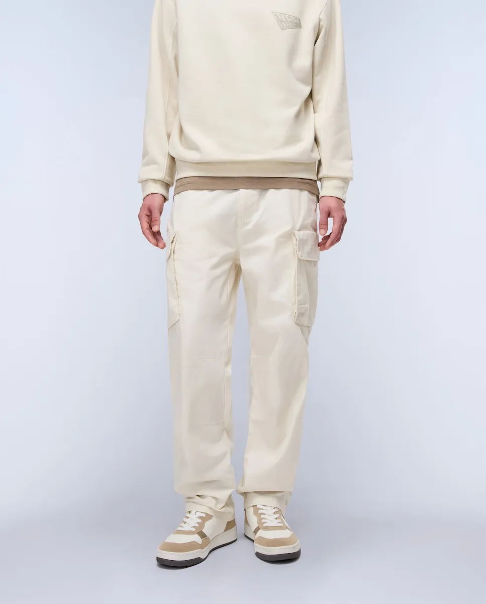 Мужские карго-штаны свободного кроя зеленого цвета Napapijri
Мужские карго-штаны свободного кроя зеленого цвета Napapijri