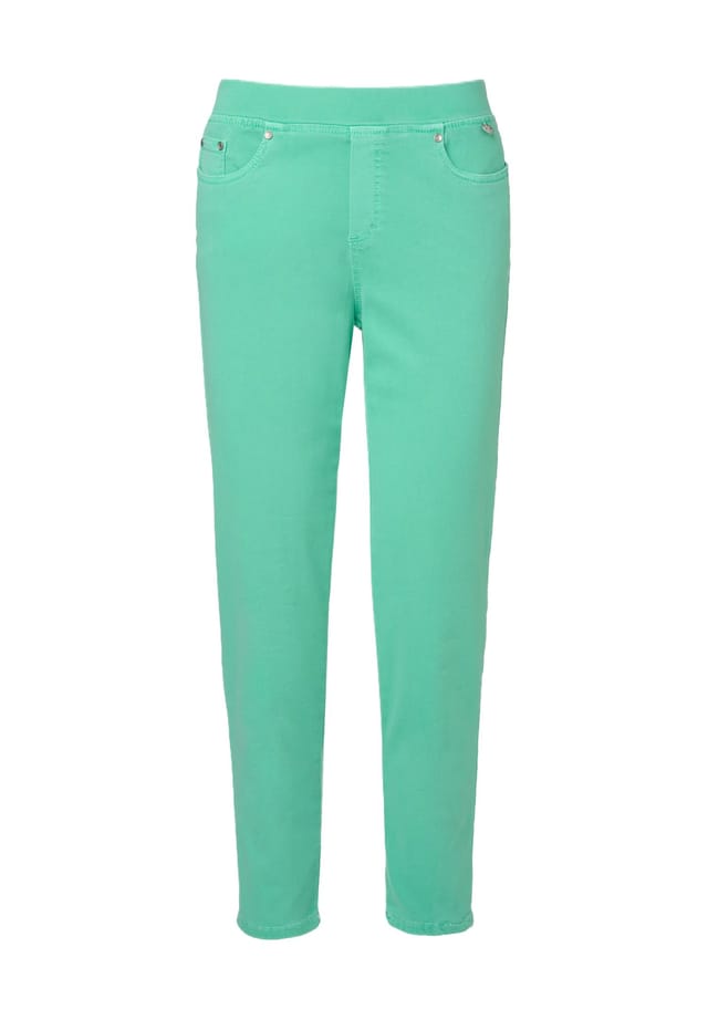 Джинсы длиной 7/8 с пятью карманами Anna Montana, цвет 170 jade
Джинсы длиной 7/8 с пятью карманами Anna Montana, цвет 170 jade