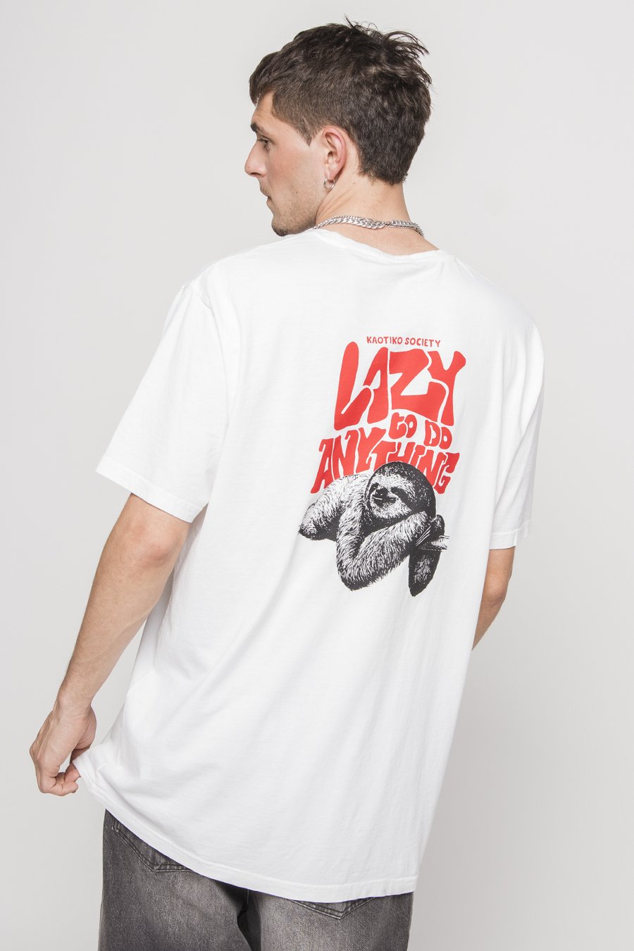Футболка Kaotiko LAZY UNISEX, White, Белый, Футболка Kaotiko LAZY UNISEX, White
Футболка Kaotiko LAZY UNISEX, White, Белый, Футболка Kaotiko LAZY UNISEX, White