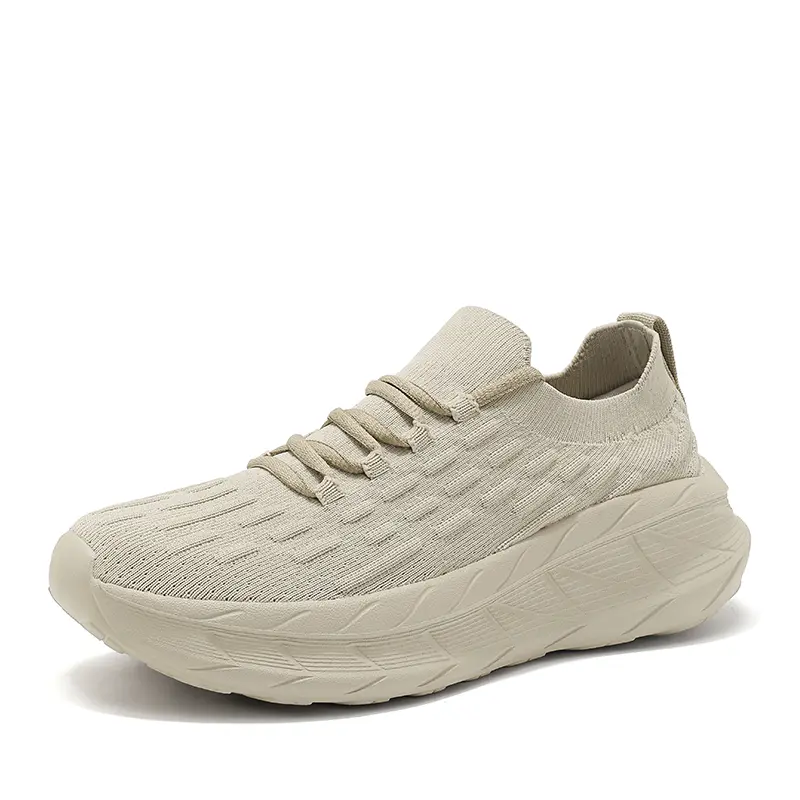 Kuding Износостойкие дышащие низкие кроссовки для бега унисекс бежевые, цвет Beige
Kuding Износостойкие дышащие низкие кроссовки для бега унисекс бежевые, цвет Beige