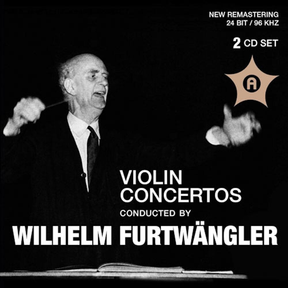 Диск CD Violin Concertos Conducted By Wilhelm Furtwängler - Wilhelm Furtwängler, Ludwig van Beethoven, Johannes Brahms, Felix Mendelssohn, Jean Sibelius
Диск CD Violin Concertos Conducted By Wilhelm Furtwängler - Wilhelm Furtwängler, Ludwig van Beethoven, Johannes Brahms, Felix Mendelssohn, Jean Sibelius
