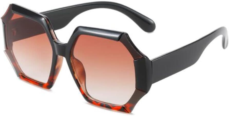 Солнцезащитные очки с шестиугольной оправой большого размера, контрастными цветами, защитой от УФ-излучения, для мужчин и женщин Weloveushop, Upper Black Lower Leopard Print
Солнцезащитные очки с шестиугольной оправой большого размера, контрастными цветами, защитой от УФ-излучения, для мужчин и женщин Weloveushop, Upper Black Lower Leopard Print