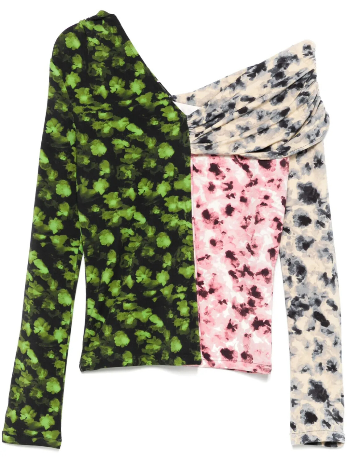 Stine Goya топ на одно плечо, зеленый 
Stine Goya топ на одно плечо, зеленый