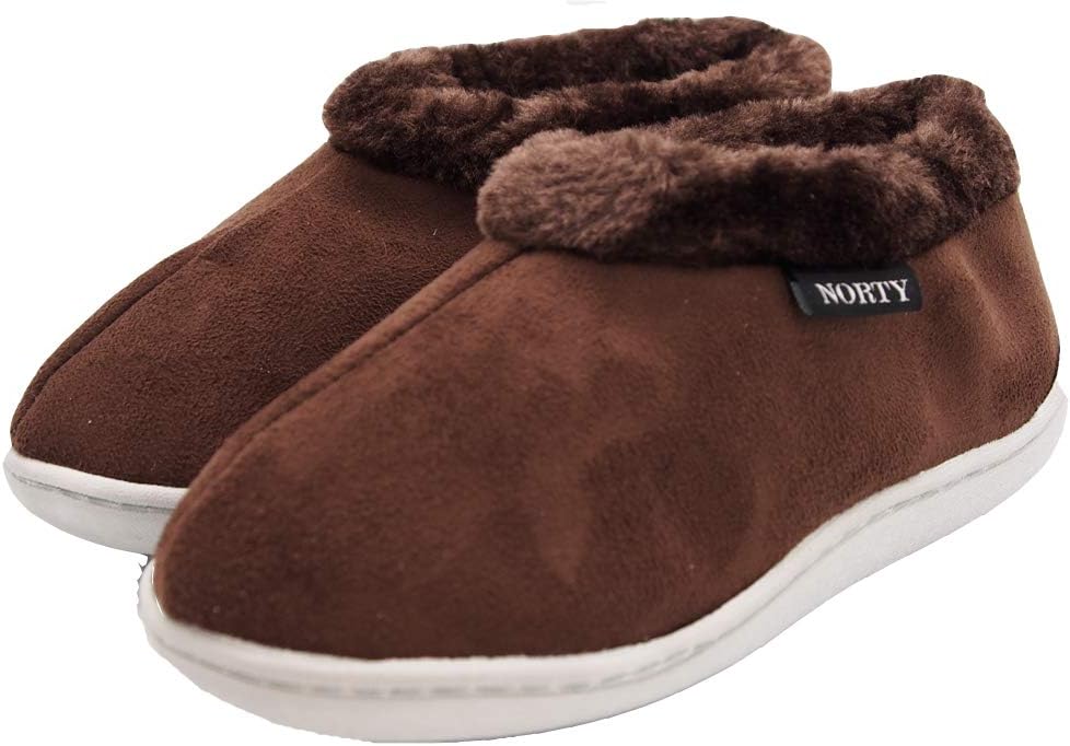 NORTY - тапочки для маленьких детей и подростков, девочек, с флисовой подкладкой и стелькой из пены с эффектом памяти, для дома, коричневый
NORTY - тапочки для маленьких детей и подростков, девочек, с флисовой подкладкой и стелькой из пены с эффектом памяти, для дома, коричневый