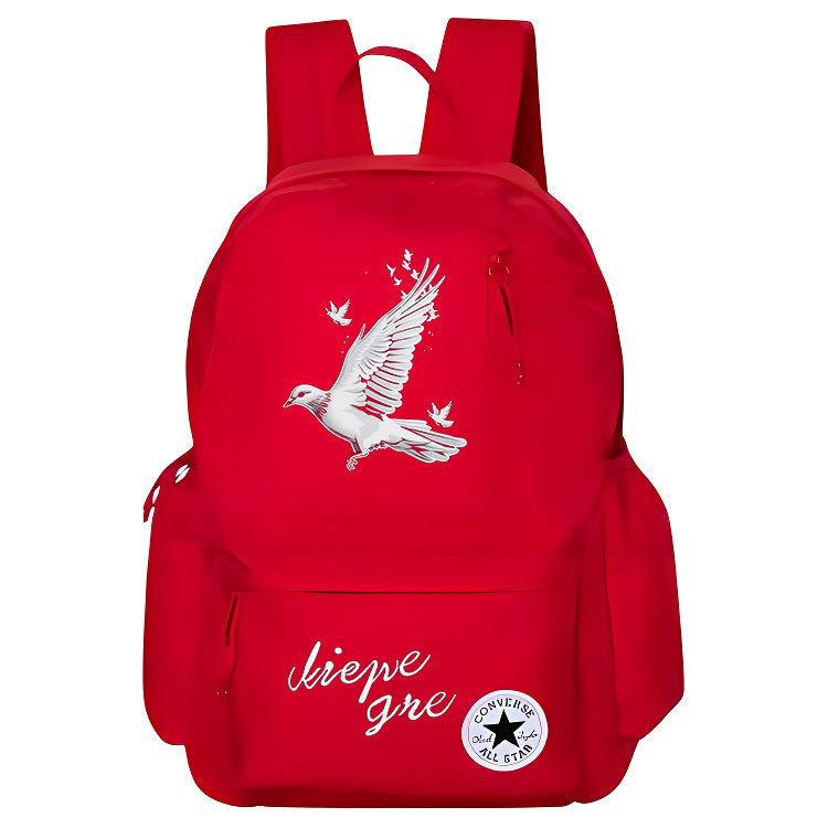 Converse Полиэстеровый баскетбольный рюкзак среднего размера унисекс красный, White Dove
Converse Полиэстеровый баскетбольный рюкзак среднего размера унисекс красный, White Dove