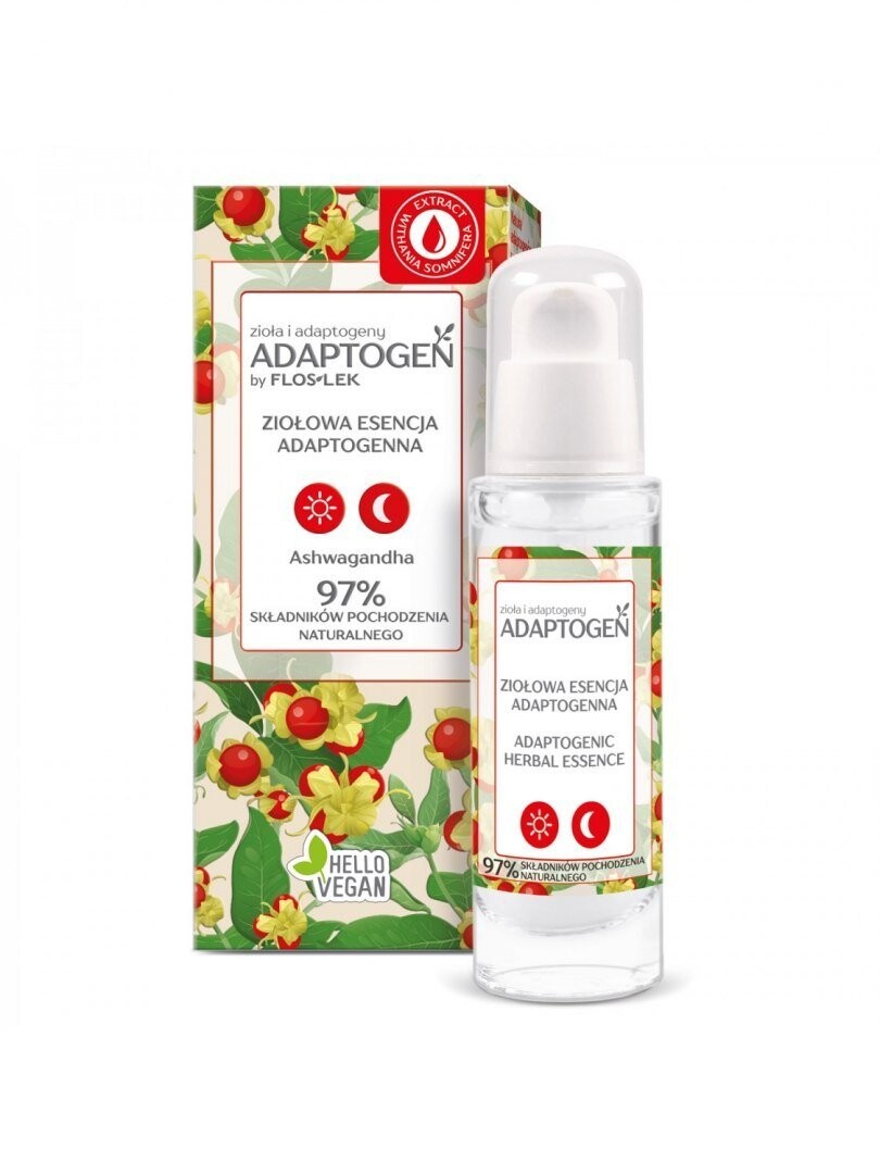 Floslek Adaptogen Травяная эссенция-адаптоген для дня и ночи 30 мл Flos-Lek
Floslek Adaptogen Травяная эссенция-адаптоген для дня и ночи 30 мл Flos-Lek