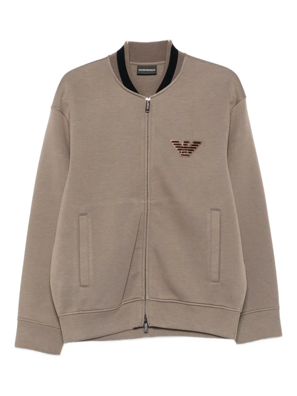 Куртка на молнии с отделкой в виде орла EMPORIO ARMANI, коричневый
Куртка на молнии с отделкой в виде орла EMPORIO ARMANI, коричневый