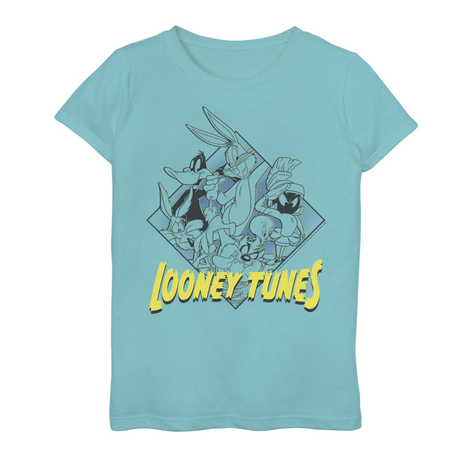 Футболка с плакатом Looney Tunes Get Looney Group Shot для девочек 7–16 лет Licensed Character
Футболка с плакатом Looney Tunes Get Looney Group Shot для девочек 7–16 лет Licensed Character