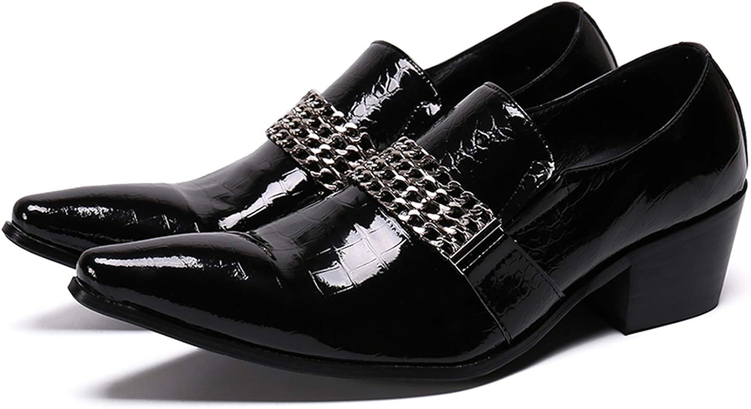 Мужские лоферы Santimon Western из кожи, слипоны, классические дизайнерские повседневные ботинки для мужчин, черный
Мужские лоферы Santimon Western из кожи, слипоны, классические дизайнерские повседневные ботинки для мужчин, черный