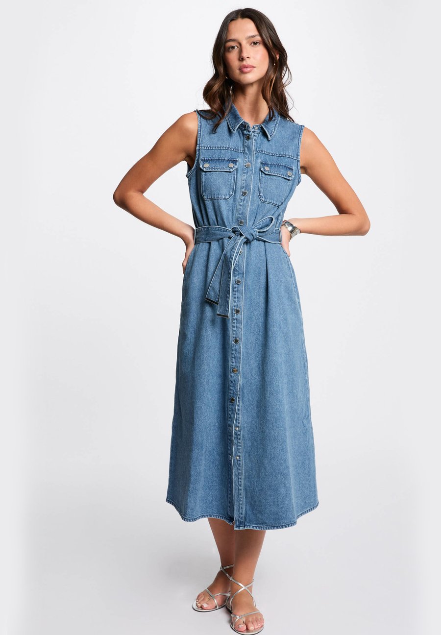 Платье Morgan Denim dress, Denim Stone/Blue Denim
Платье Morgan Denim dress, Denim Stone/Blue Denim
