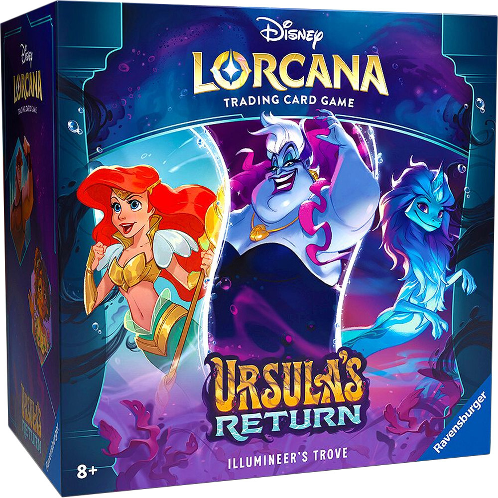 Карточная игра Ravensburger Lorcana TCG: Ursula's Return - Illumineer's Trove
Карточная игра Ravensburger Lorcana TCG: Ursula's Return - Illumineer's Trove