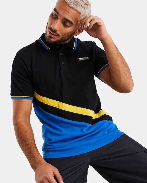 Мужская рубашка-поло с короткими рукавами Nautica, черный
Мужская рубашка-поло с короткими рукавами Nautica, черный