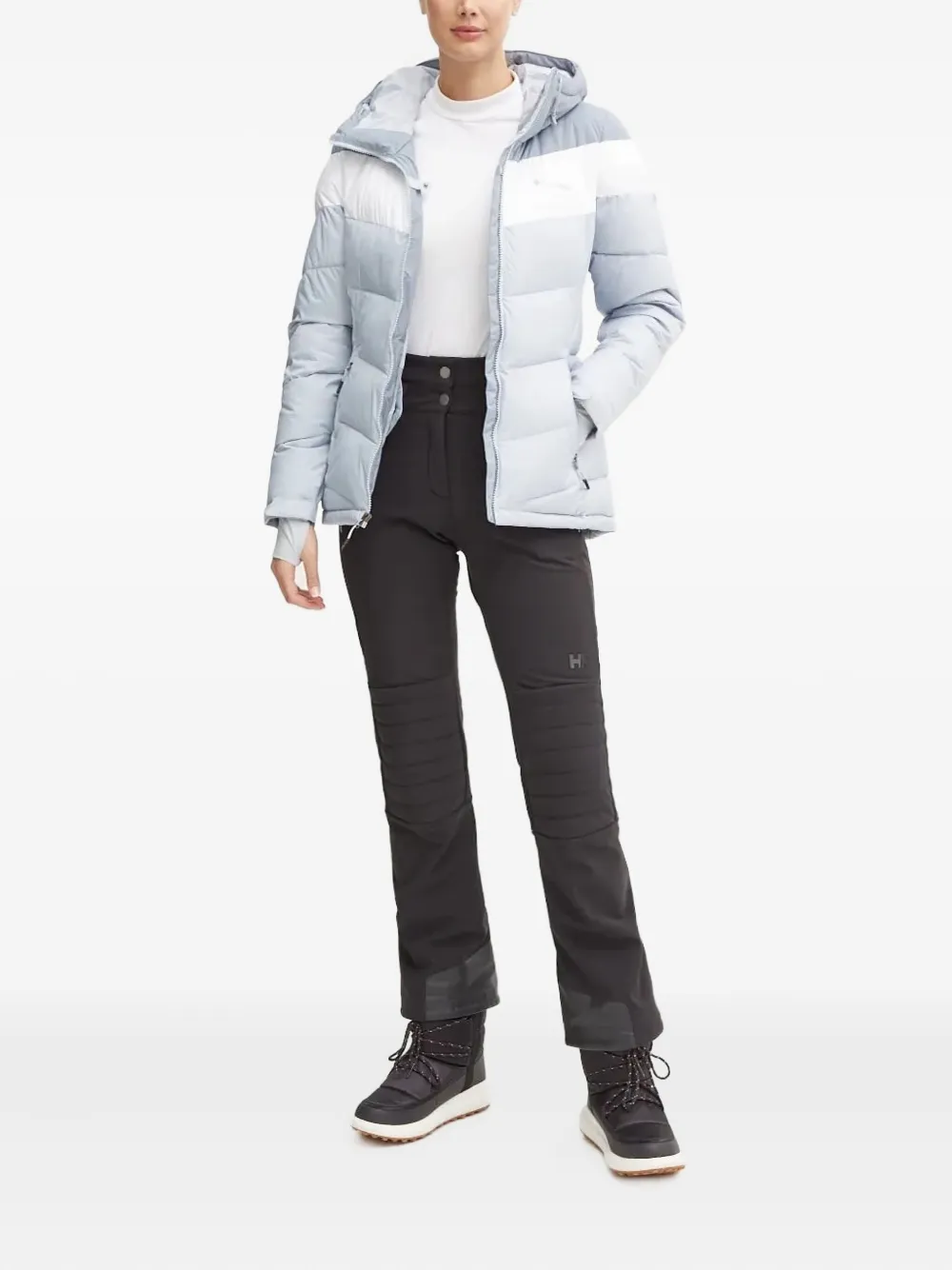 Стеганая лыжная куртка с капюшоном и шевронным узором Columbia, синий
Стеганая лыжная куртка с капюшоном и шевронным узором Columbia, синий