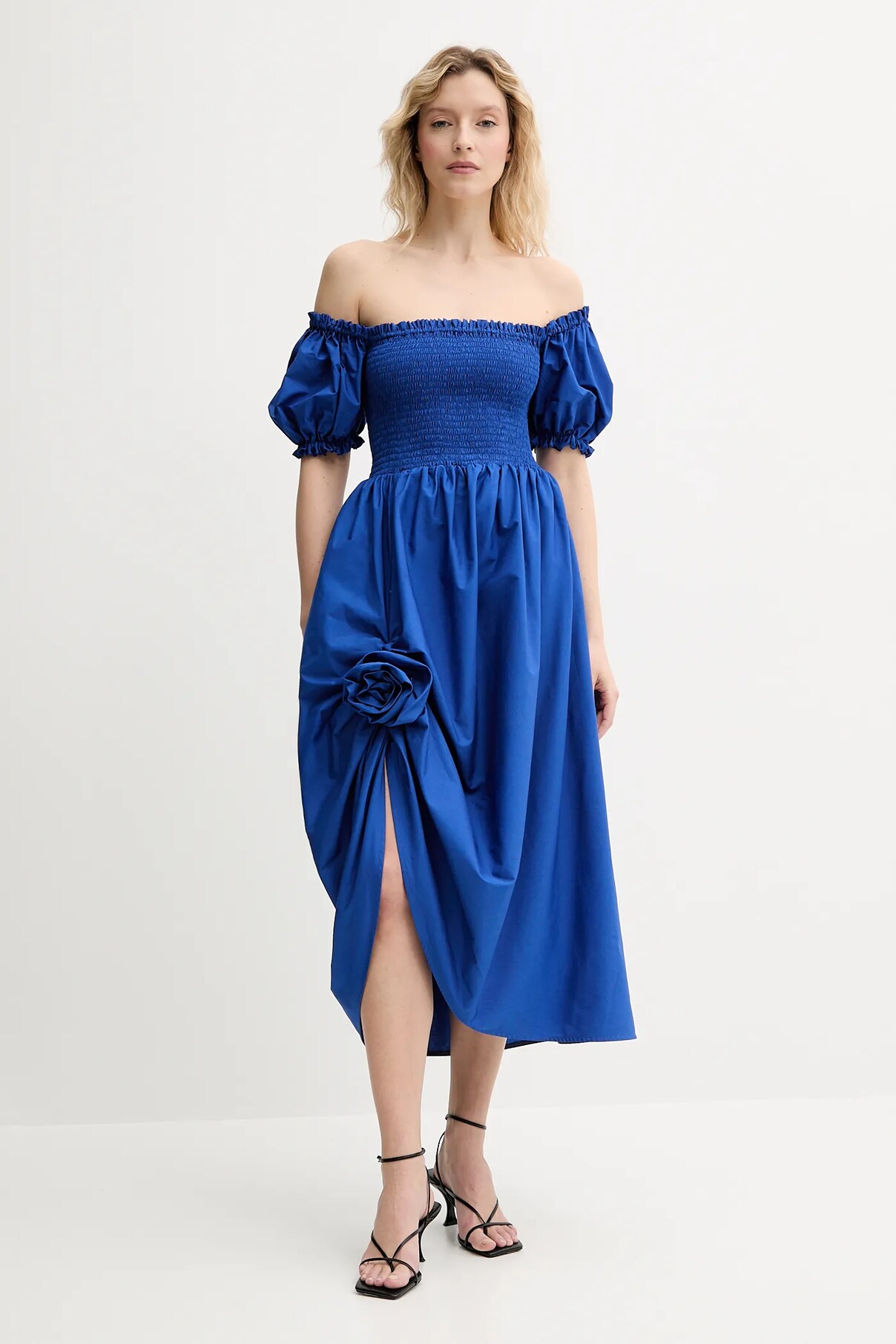 Платье из хлопка The Sleeper, синий
Платье из хлопка The Sleeper, синий