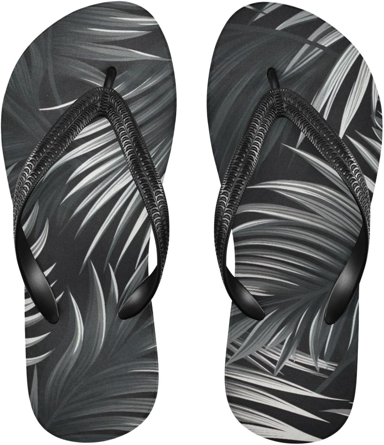 Женские и мужские летние пляжные шлепанцы Palm Leaf с тропическим дизайном, для душа Kfbe, черный
Женские и мужские летние пляжные шлепанцы Palm Leaf с тропическим дизайном, для душа Kfbe, черный