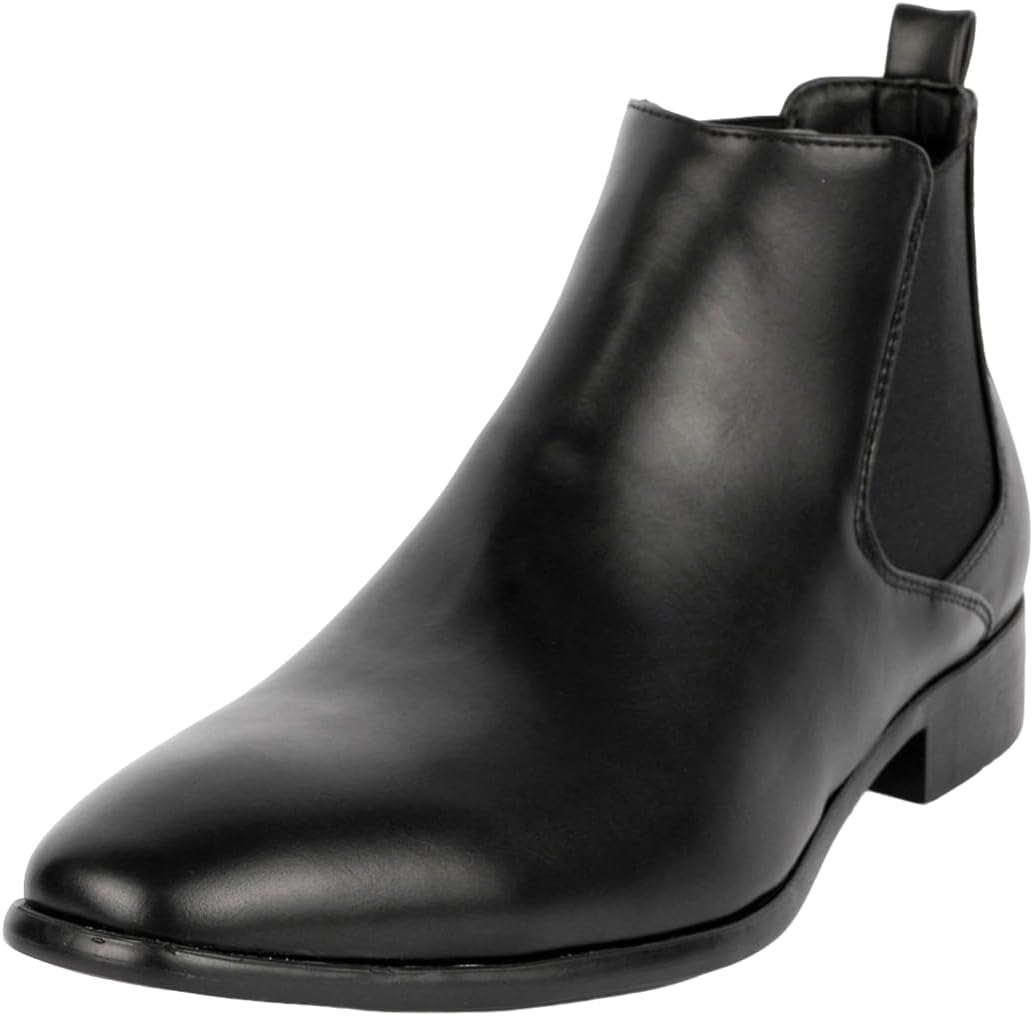 Мужские ботинки Chelsea Santimon из замши и кожи, повседневные и официальные, стильные классические ботильоны на молнии, черный
Мужские ботинки Chelsea Santimon из замши и кожи, повседневные и официальные, стильные классические ботильоны на молнии, черный