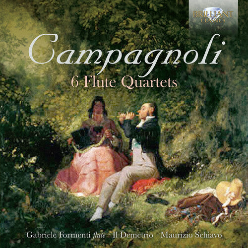 CD диск Campagnoli / Formenti / Demetrio: 6 Flute Quartets
CD диск Campagnoli / Formenti / Demetrio: 6 Flute Quartets