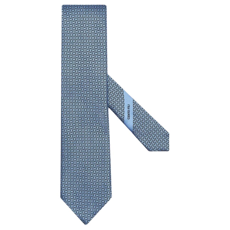 Ermenegildo Zegna Джаккардовый галстук с заостренным концом Zegna, Light Blue
Ermenegildo Zegna Джаккардовый галстук с заостренным концом Zegna, Light Blue