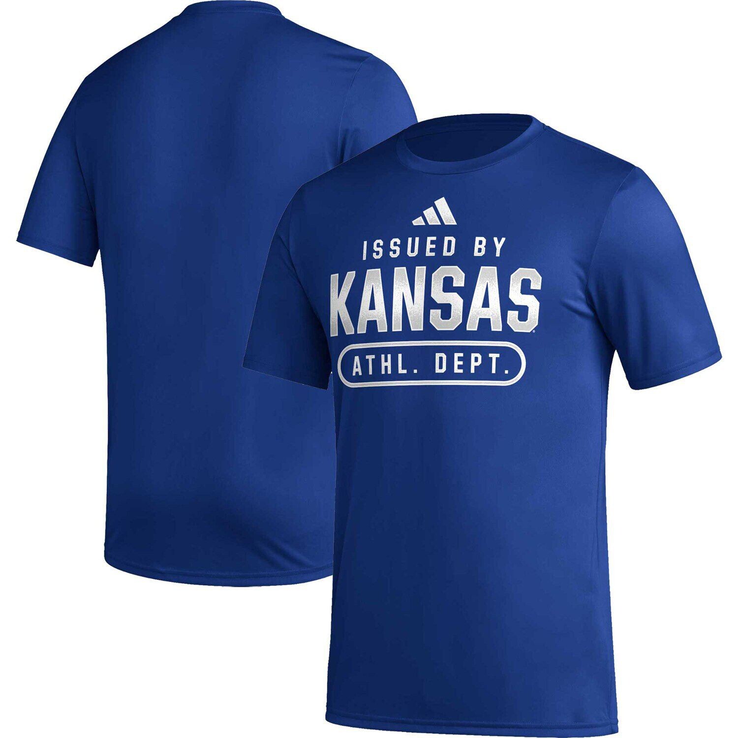 Мужская футболка перед игрой Royal Kansas Jayhawks Sideline AEROREADY adidas
Мужская футболка перед игрой Royal Kansas Jayhawks Sideline AEROREADY adidas