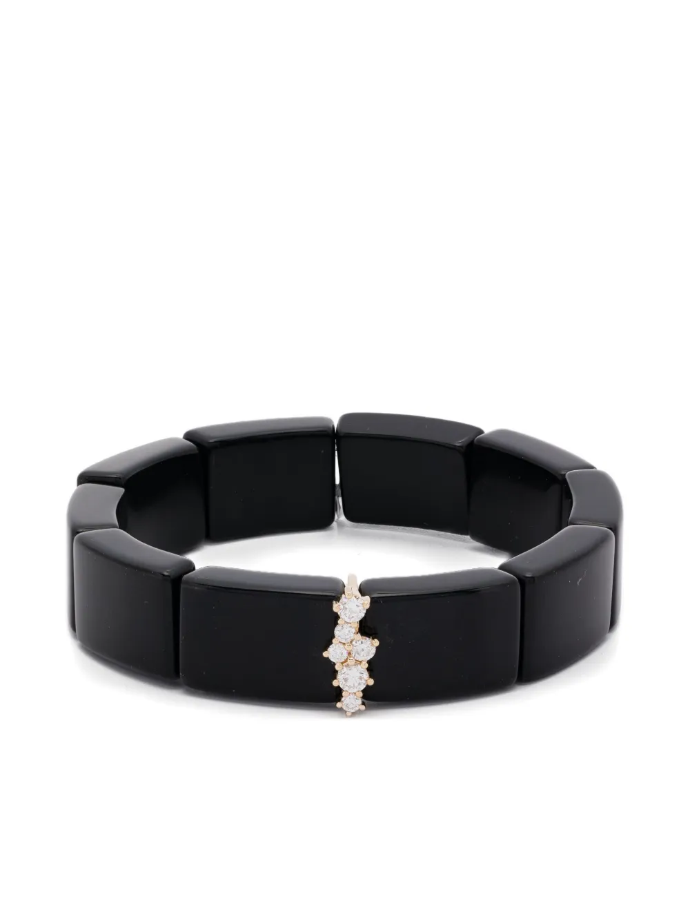 Браслет из желтого золота с бриллиантами и ониксом Sydney Evan
Браслет из желтого золота с бриллиантами и ониксом Sydney Evan