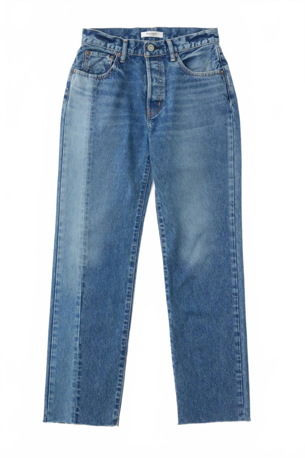Вестчейс прямые джинсы в синем Moussy 
Вестчейс прямые джинсы в синем Moussy