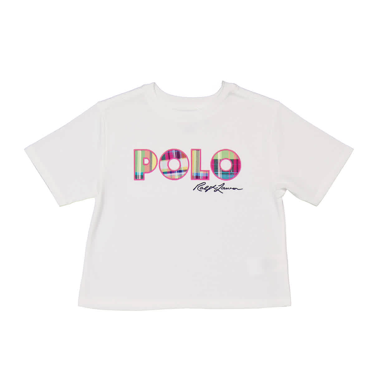Футболка Polo Ralph Lauren Kids Check Madras-Logo с квадратным принтов Polo Ralph Lauren, светло-синий
Футболка Polo Ralph Lauren Kids Check Madras-Logo с квадратным принтов Polo Ralph Lauren, светло-синий