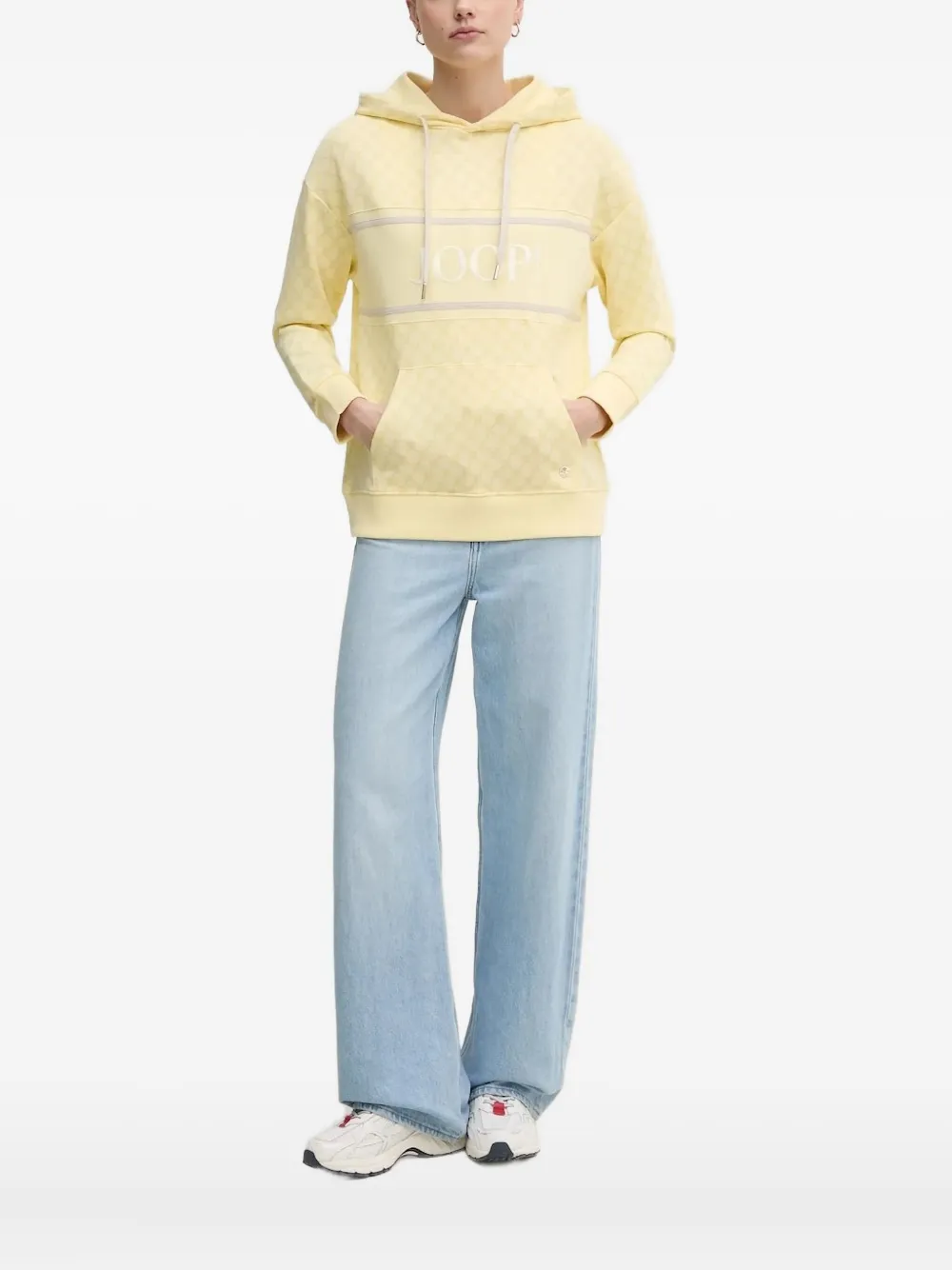 Толстовка с капюшоном, украшенная узором и логотипом Joop!, желтый
Толстовка с капюшоном, украшенная узором и логотипом Joop!, желтый