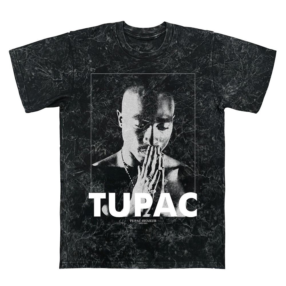 Мужская футболка с графическим рисунком Tupac Shakur Praying Hands, минеральная стирка Licensed Character, цвет Black Mineral Wash
Мужская футболка с графическим рисунком Tupac Shakur Praying Hands, минеральная стирка Licensed Character, цвет Black Mineral Wash