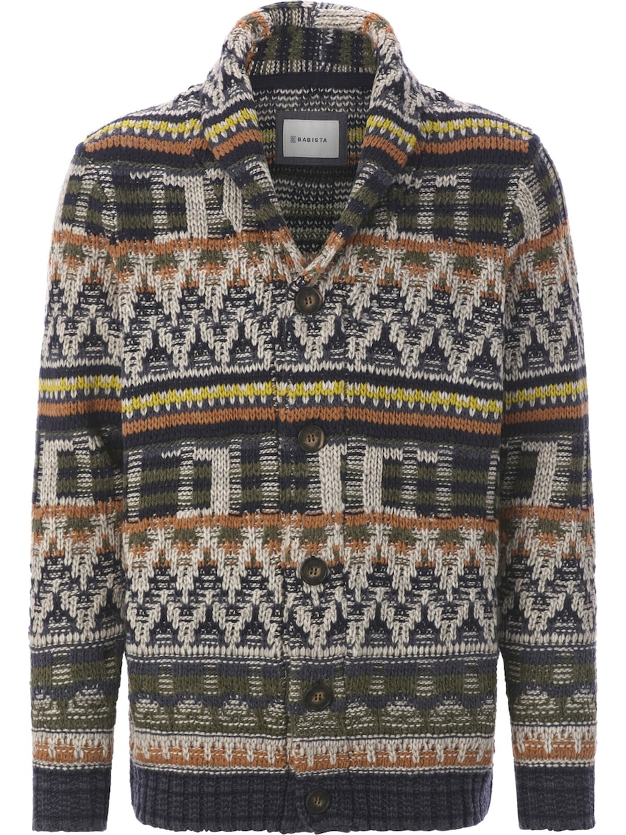 Вязаный кардиган BABISTA Amalero, бежевый/оливковый
Вязаный кардиган BABISTA Amalero, бежевый/оливковый