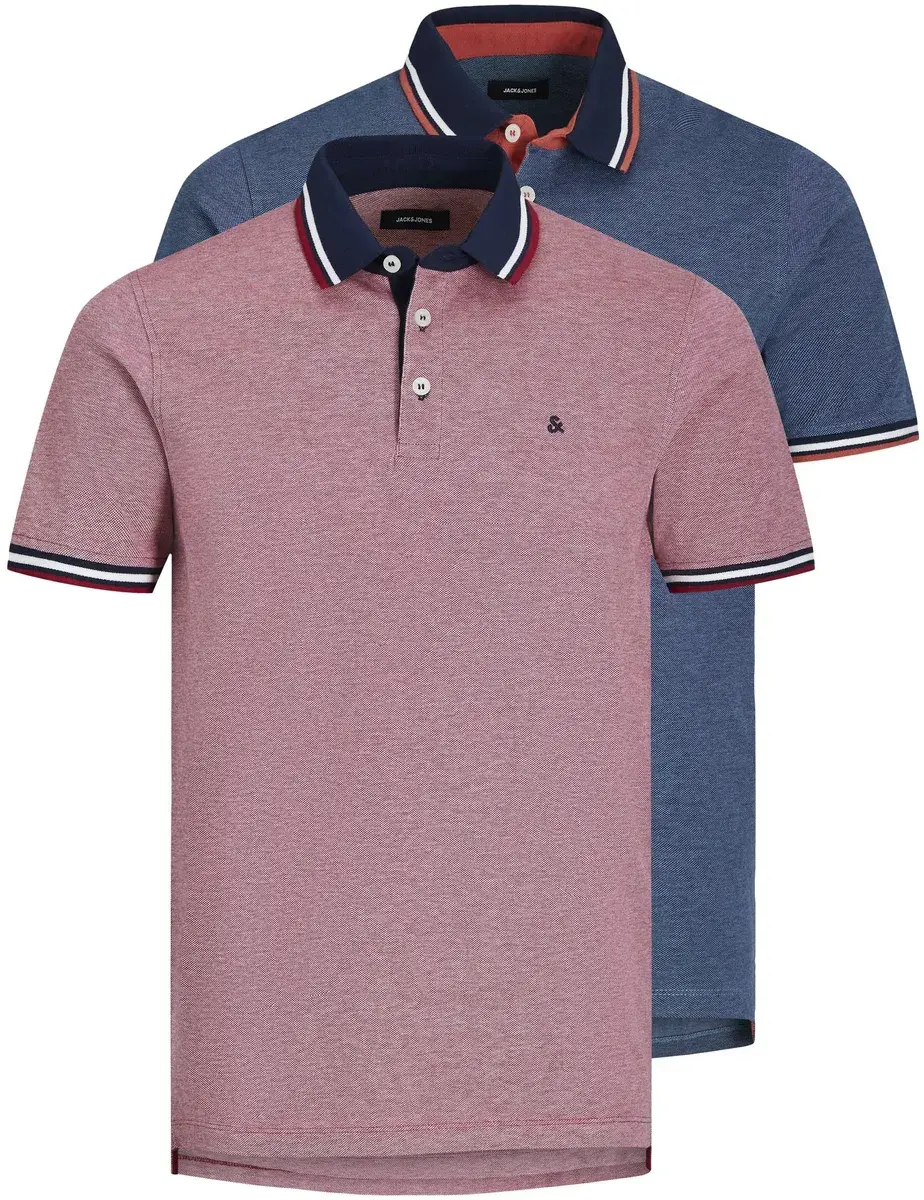 Рубашка-поло Jack & Jones "JJEPAULOS POLO SS 2PK MP NOOS", цвет Rio Red
Рубашка-поло Jack & Jones "JJEPAULOS POLO SS 2PK MP NOOS", цвет Rio Red