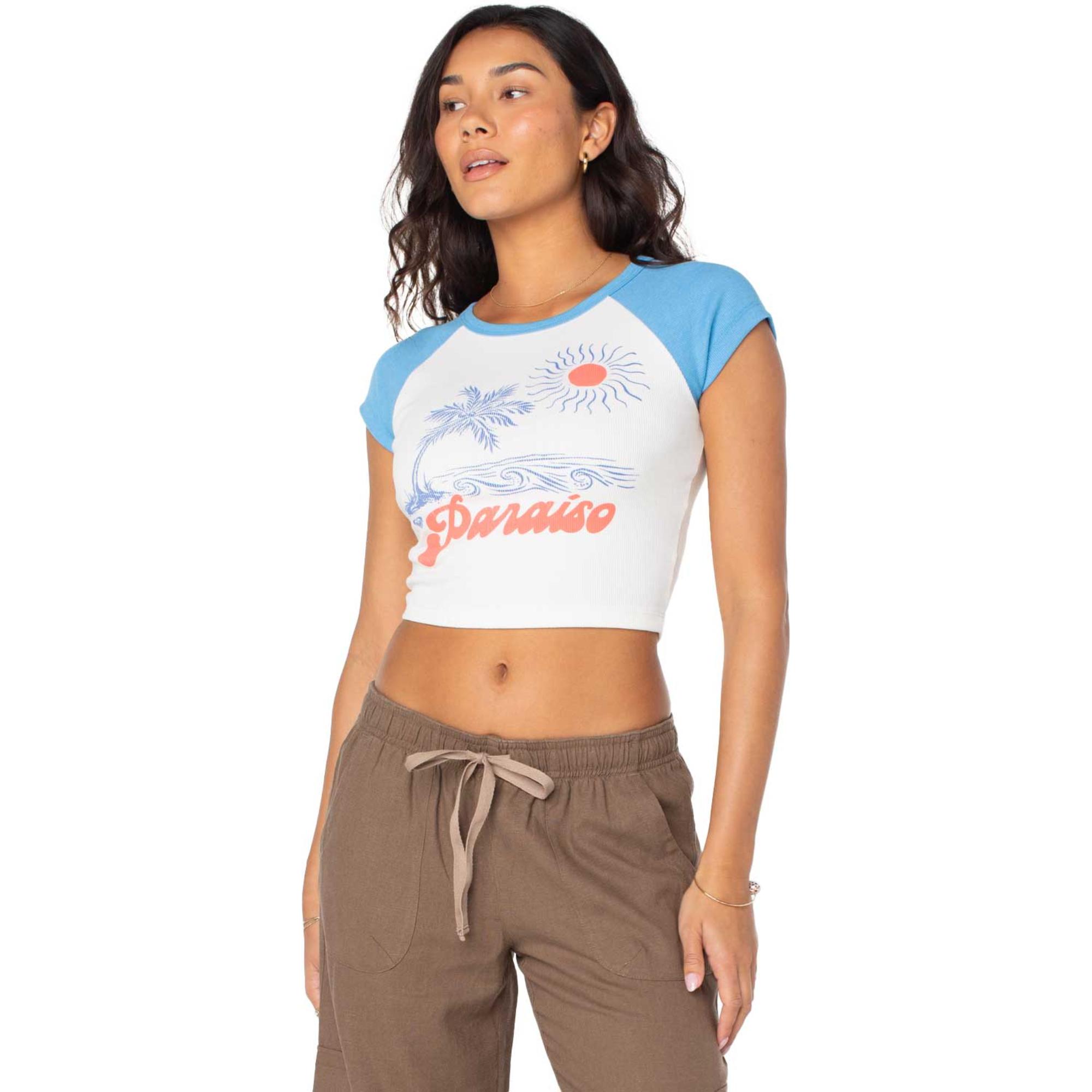 Женская укороченная футболка Paraiso ROXY, Azure Blue Multi, Синий, Женская укороченная футболка Paraiso ROXY, Azure Blue Multi
Женская укороченная футболка Paraiso ROXY, Azure Blue Multi, Синий, Женская укороченная футболка Paraiso ROXY, Azure Blue Multi