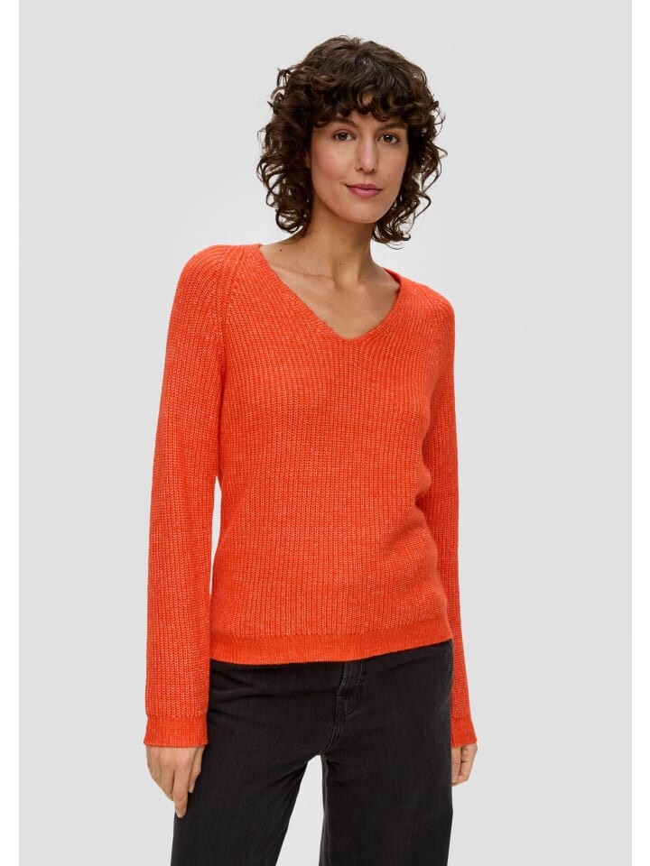 Пуловер sOliver Strick langarm, оранжевый
Пуловер sOliver Strick langarm, оранжевый