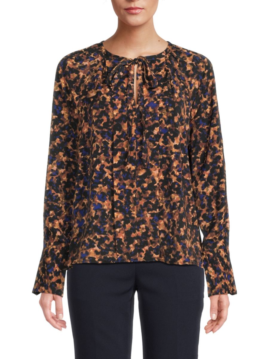 Блузка с вырезом-замочной скважиной Ecru, цвет Tortoise
Блузка с вырезом-замочной скважиной Ecru, цвет Tortoise