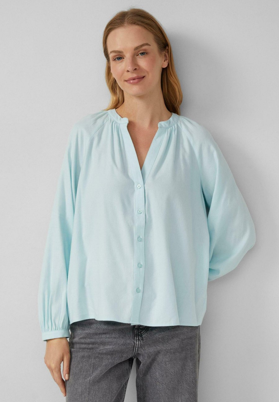 Блуза s.Oliver Blouse, Azurblau/Turquoise
Блуза s.Oliver Blouse, Azurblau/Turquoise