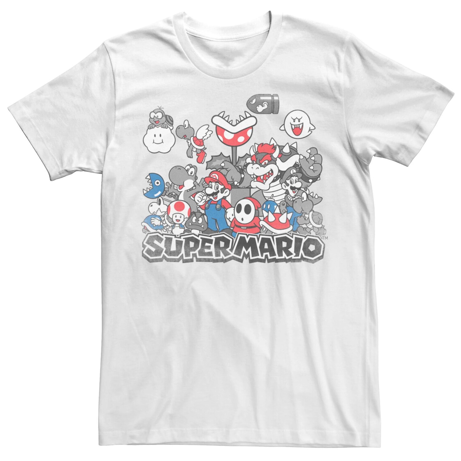 Молодежная мужская футболка Nintendo Super Mario Mushroom Kingdom Group Shot Licensed Character
Молодежная мужская футболка Nintendo Super Mario Mushroom Kingdom Group Shot Licensed Character