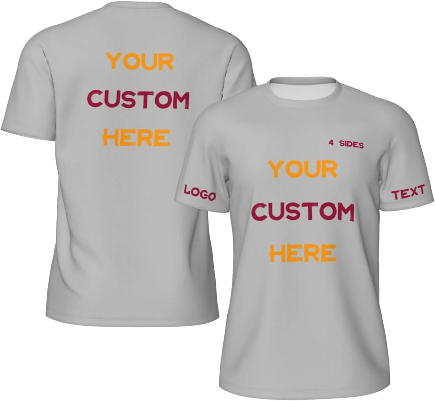 Футболка Custom с принтом на 4 сторонах
Футболка Custom с принтом на 4 сторонах