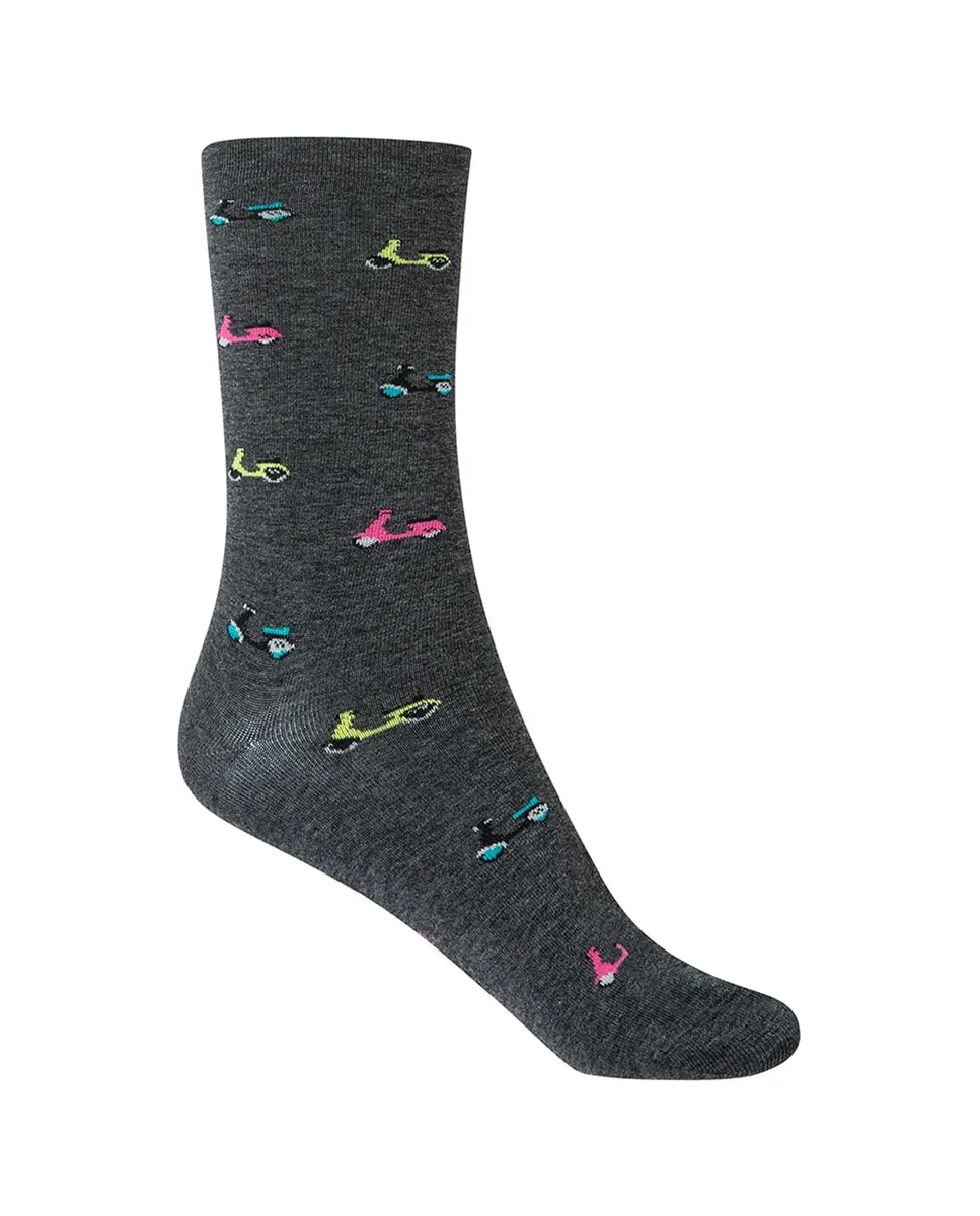 Женские носки короткий, вискозные, с мотоциклами Сделано в Испании Punto Blanco, серый
Женские носки короткий, вискозные, с мотоциклами Сделано в Испании Punto Blanco, серый