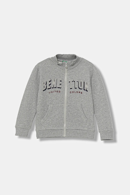 Детская хлопковая толстовка United Colors Of Benetton, серый
Детская хлопковая толстовка United Colors Of Benetton, серый