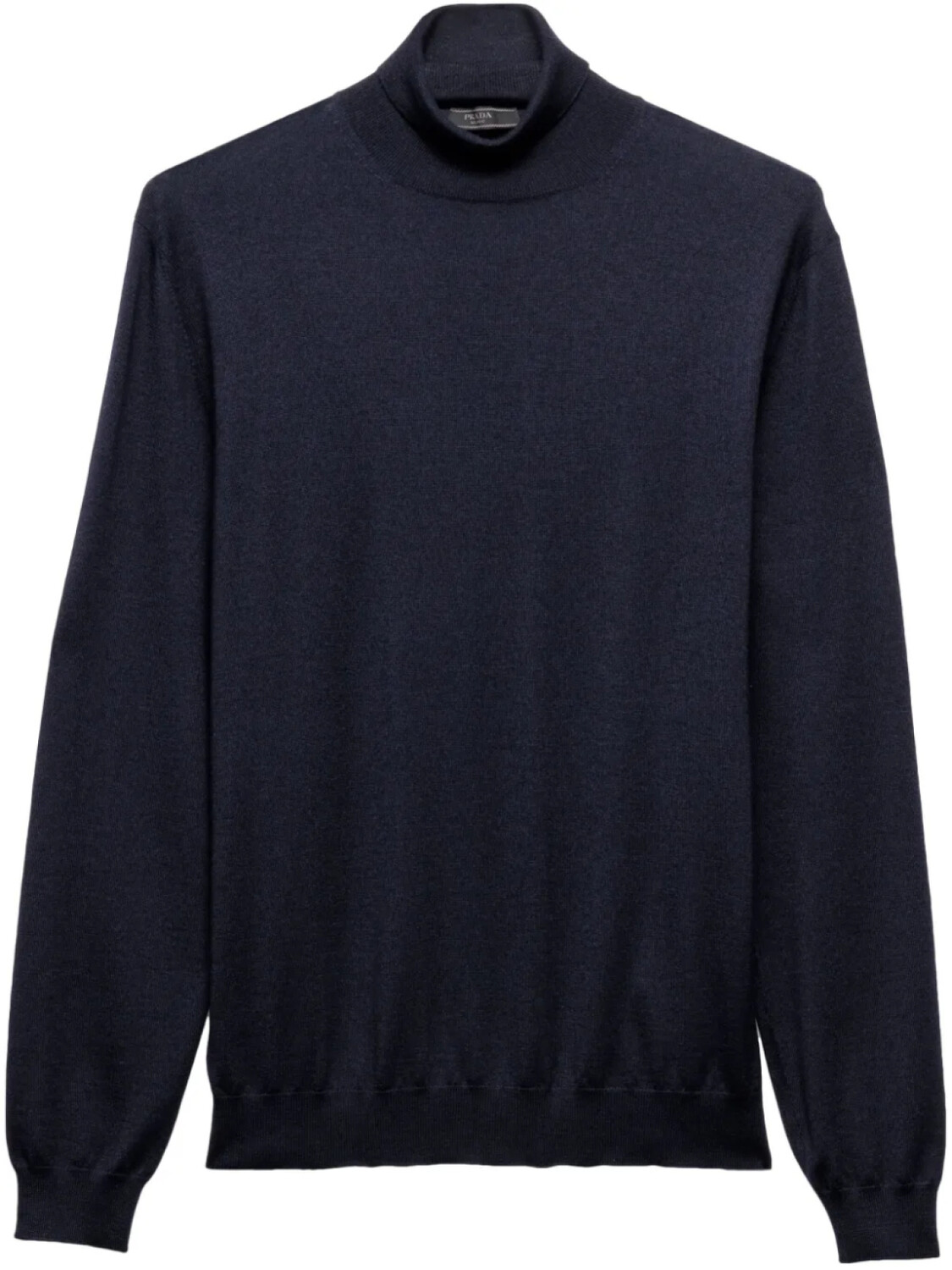 Водолазка Prada тонкой вязки, синий 
Водолазка Prada тонкой вязки, синий