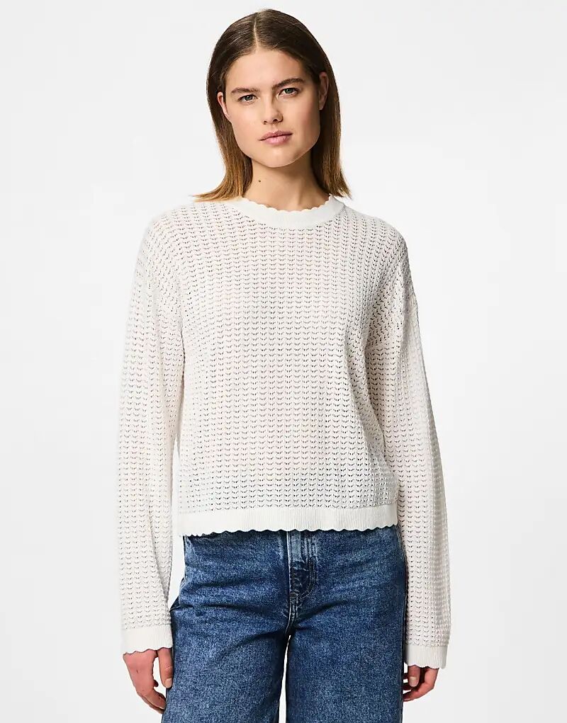 Вязаный джемпер Pieces в стиле «облачный танцор»
Вязаный джемпер Pieces в стиле «облачный танцор»