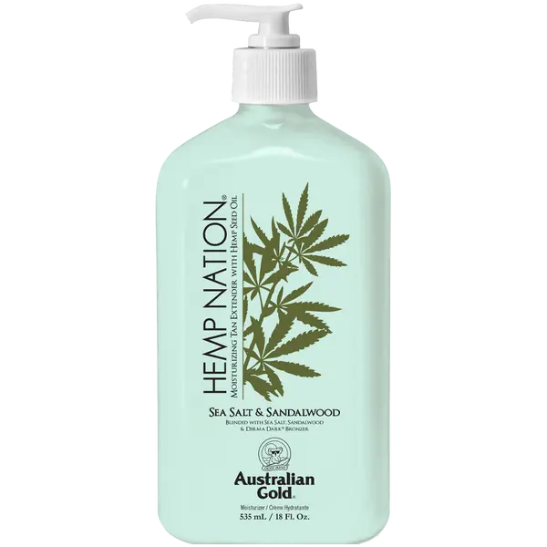 Крем для тела после загара с морской солью и сандаловым деревом, 535 мл Australian Gold Hemp nation
Крем для тела после загара с морской солью и сандаловым деревом, 535 мл Australian Gold Hemp nation