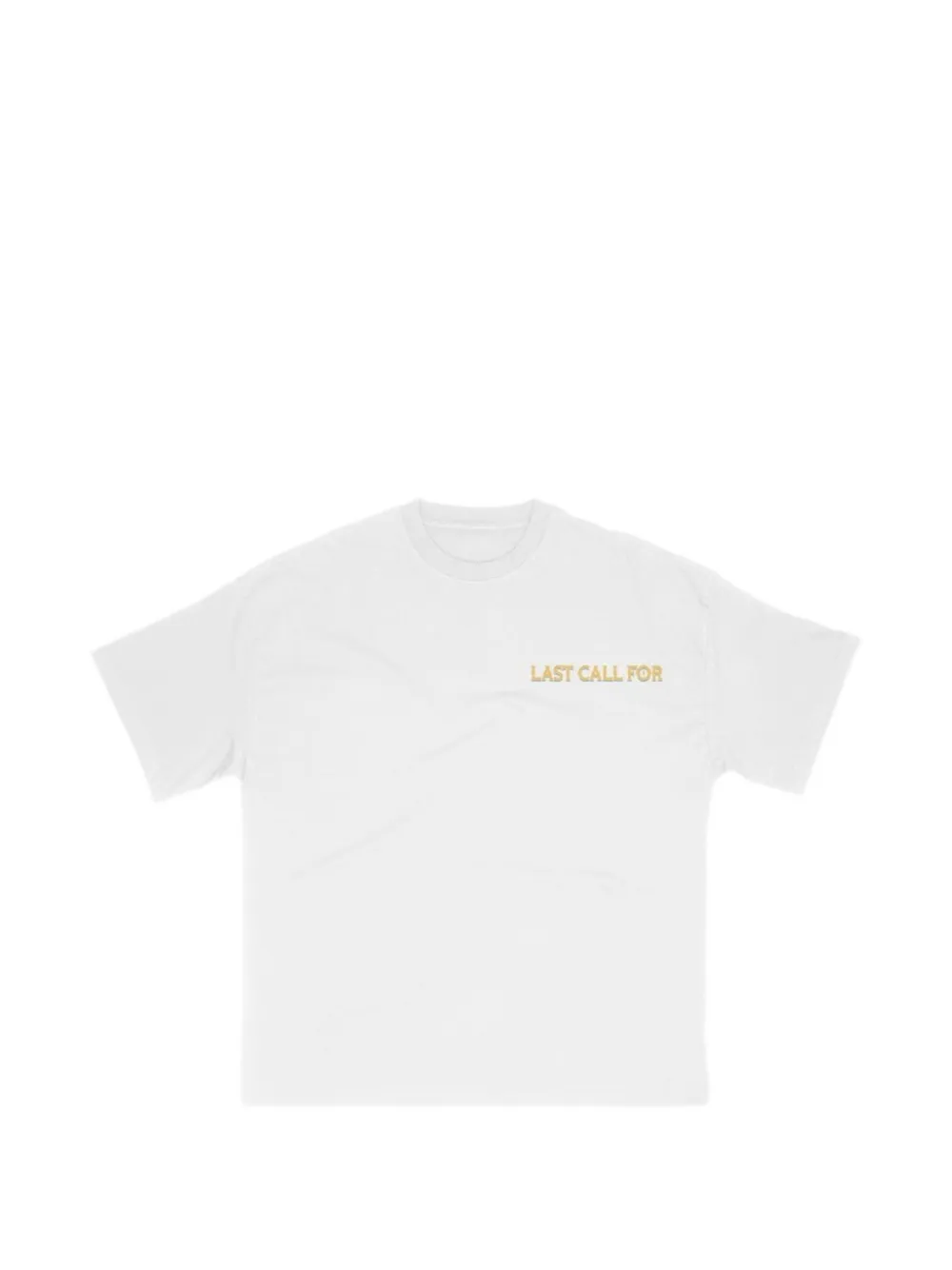 Футболка оверсайз с принтом Last Call For, белый
Футболка оверсайз с принтом Last Call For, белый